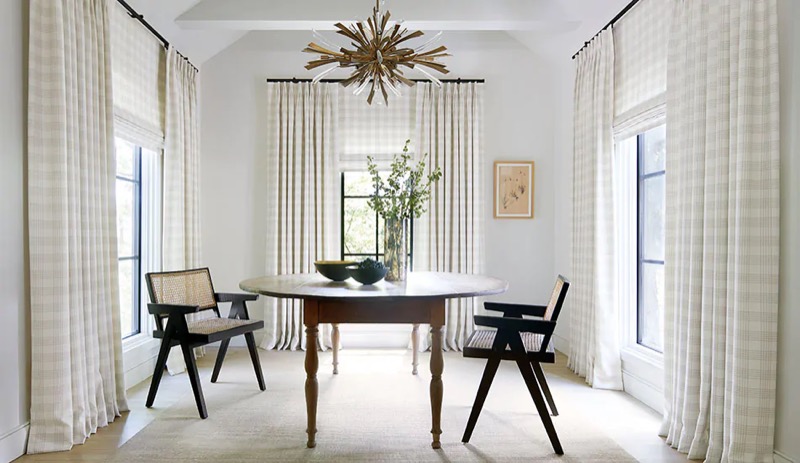 Layered window treatments combining style and function